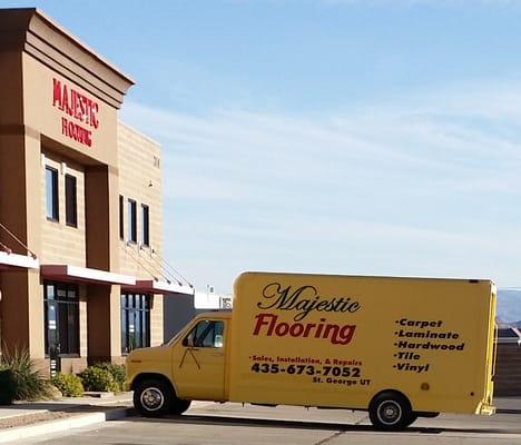 Majestic Flooring Van