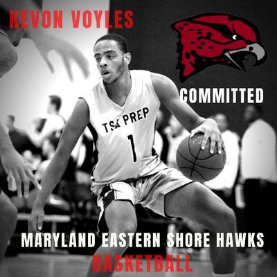 TLAP Sports Academy Star player Kevon Voyles commits to D1 Basketball program Maryland Eastern Shore.