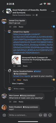 Racist lady on social media