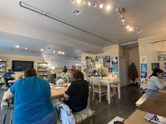 Interior - bright, spacious, and cozy