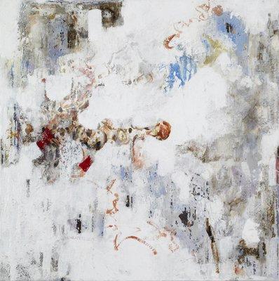 Michael Crabb oil on canvas 20x20 inches