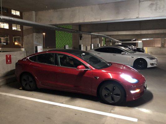 Urban Superchargers, 72 kW max