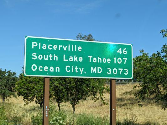 Ocean City Maryland Sign