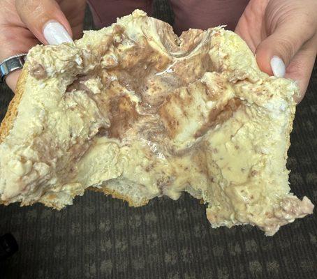 Pan con frigol supuestamente