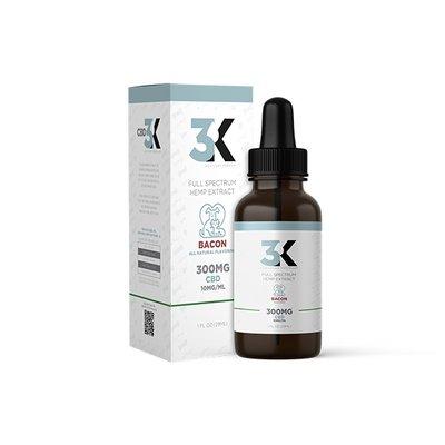 300mg Full Spectrum CBD Oil for Pets - Bacon