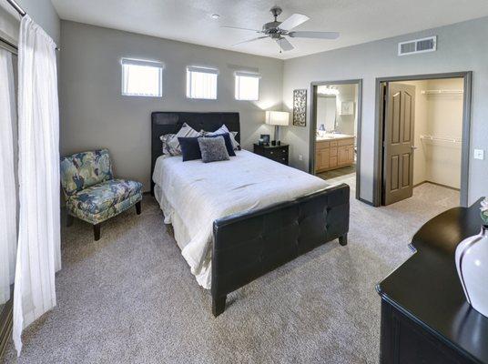 Bedroom with Bathroom and Large Closet
