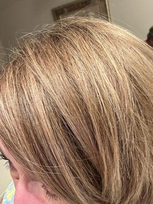 This is how my color win highlights turned out.