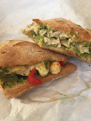 Try the Tuscan panini it's delicious.