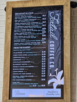 Food Menu