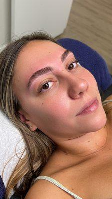 Eyebrow Lamination available now for booking!