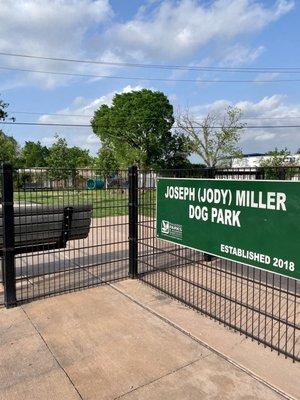 Joseph (Jody) Miller Dog Park