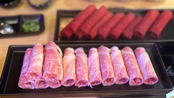 A5 Wagyu 10oz and Utah Ell 10oz