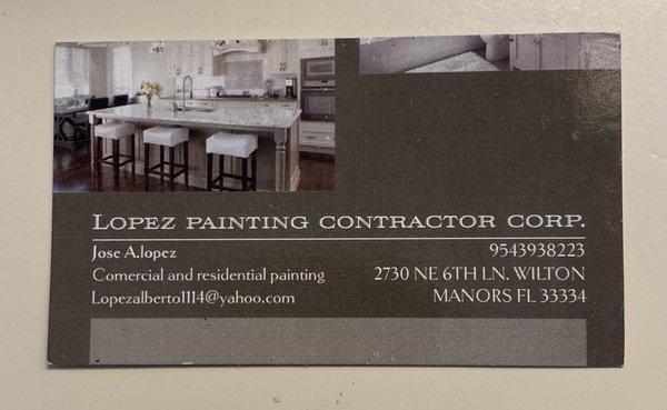Lopez Painting Contractor Corp