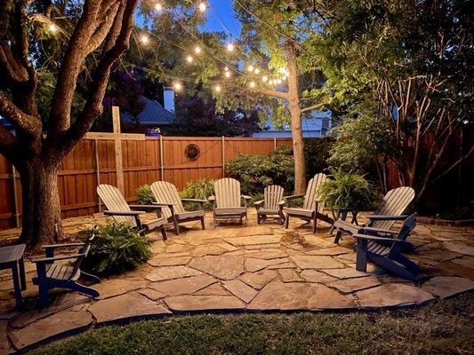 Outdoor furniture will eventually deteriorate. Best to spruce them up by power washing and staining.