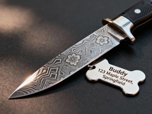 Fur Baby Engravables at Craft a Jewel . They like the holidays too!
Watch this dog tag come to life!
Using our high-precisio