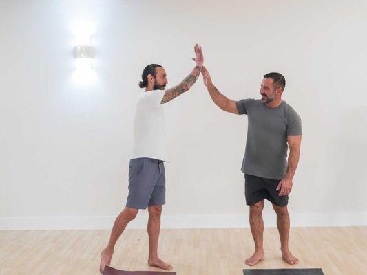 Brogis are welcome at LHP Yoga.