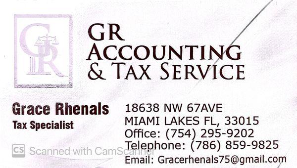 GR Accounting & Tax Service