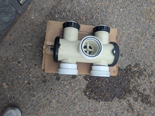 Multi port install. Commercial application