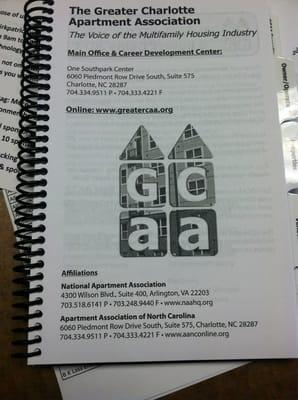 Inside cover of the Membership Directory & Buyer's Guide 2013
