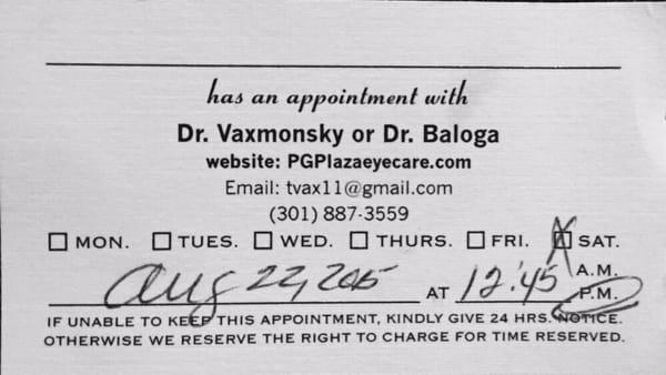 Don't send anyone you care about to this establishment or either of these rude and unprofessional doctors.