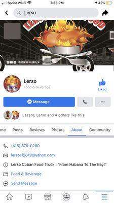 Lerso Cuban Food Truck