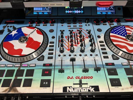 My dj controller Numark ns7iii
