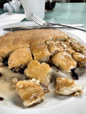 Cranberry walnut pancake