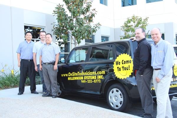 Our technicians are ready to help! Call them if you're in need!