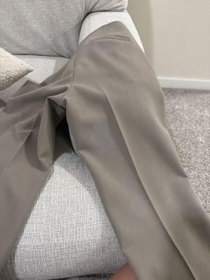 Stains from dry cleaner