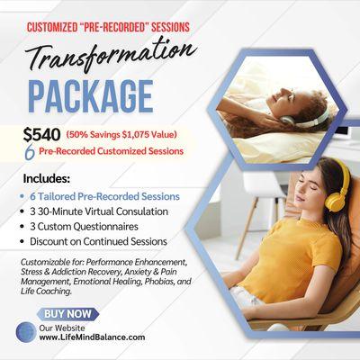 Our most popular package!