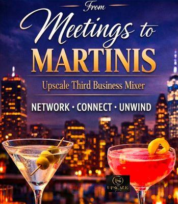 An upscale after work experience