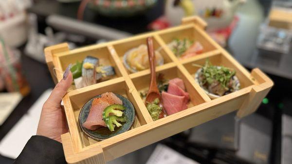 3x2 sashimi box
