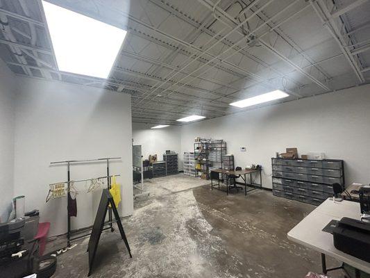 Office area before