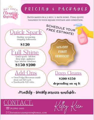 Bay Area Queen Clean