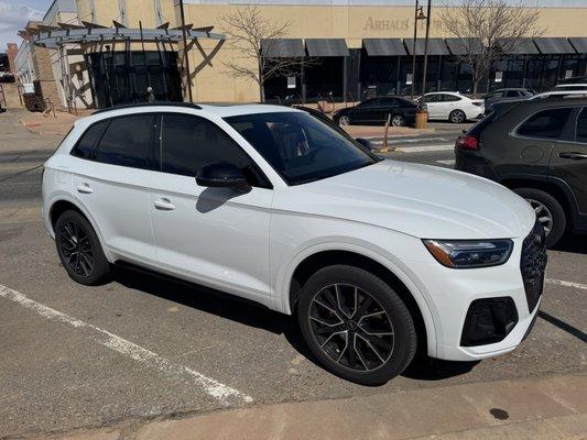 Final Product of Colorado Clear Bra