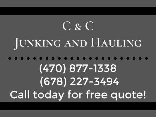 C&R Junking & Hauling
