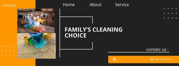Family’s cleaning choice