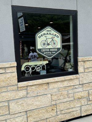 Front of Coffee Shop