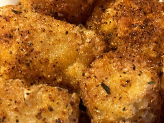 TOTS with jerk seasoning