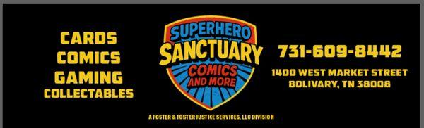Superhero Sanctuary Comics and More
