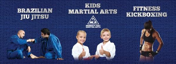 We have something for everyone! Check out our web special at http://www.monkeyfistmma.com