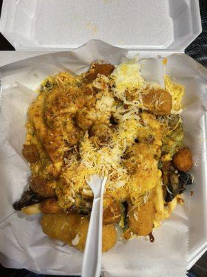 Loaded Veggie Fries Bowl