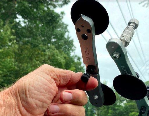 Ultra Bond is the only windshield repair company that uses crack openers large enough to open the crack in your windshield to inject resin.