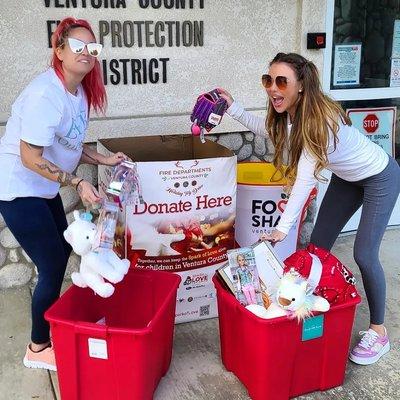 Holiday Toy Drive fun