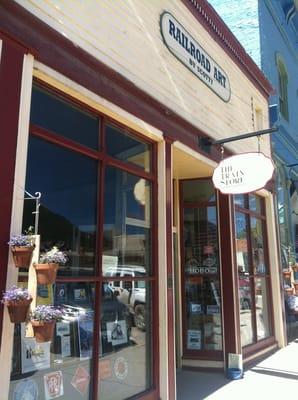 Train Store At Silverton