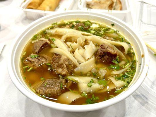 S-3 Beef Stew Noodle Soup. Yum!