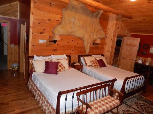 Bear Room Suite with fireplace