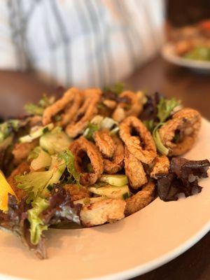 Greek Kalamari Salad