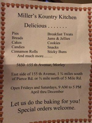 Miller's Kountry Kitchen
