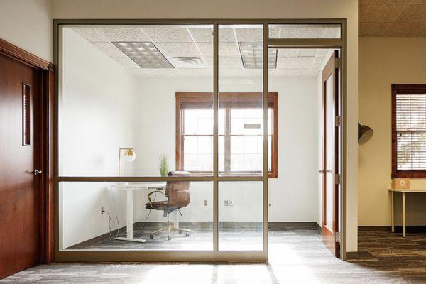 Our private offices.